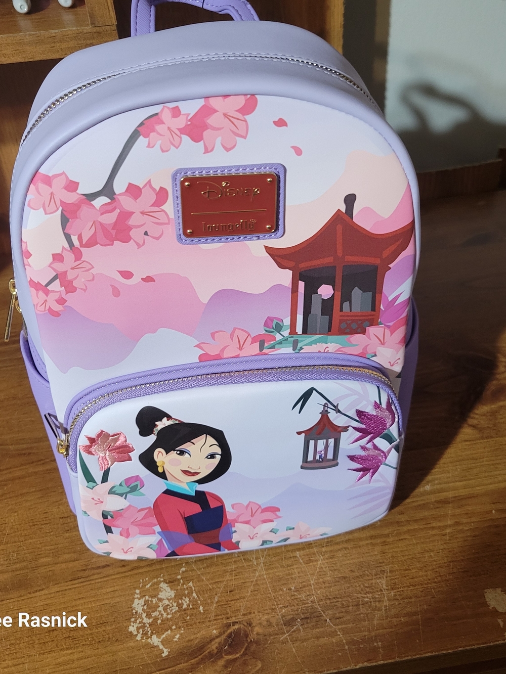 Loungefly Mulan Magnolia Flowers Mini Backpack
